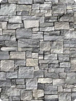 Gray split stone